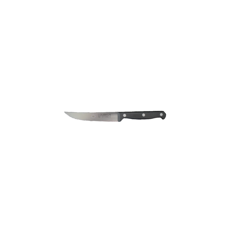 Couteau à steak mi-lisse/mi-denté 12 cm LOUBELN (lot de 12) -