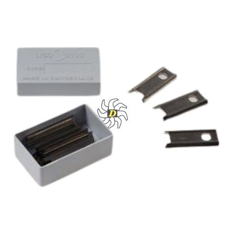 Boîte de 9 Lames couteau LICO SUPINOX E130 - Supinox