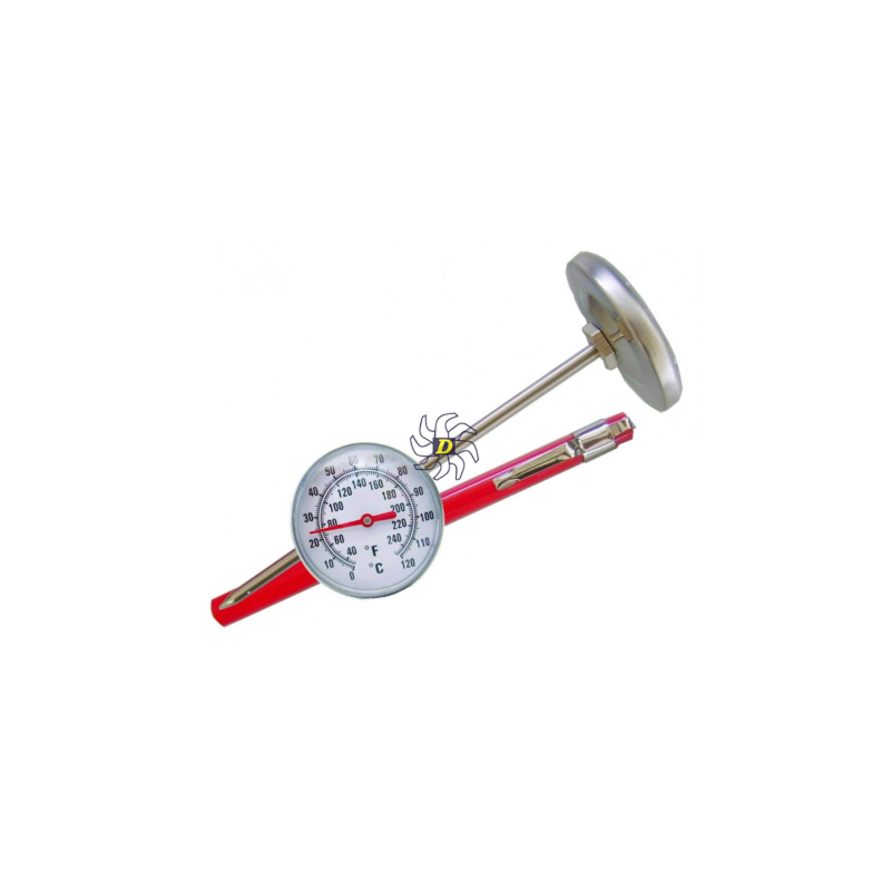 Thermomètre à sonde 0/+120 °C avec cadran - Guy Deregnaucourt