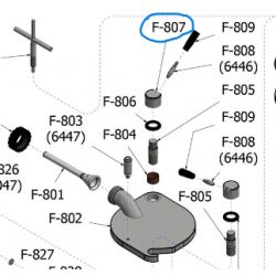 Verrou - couvercle TALSA - F25S - Talsa