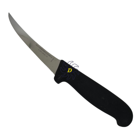 Couteau à désosser courbé semi-flexible noir - 15 cm - Guy Deregnaucourt Couteau à désosser courbé semi-flexible noir - 15 cm - Guy Deregnaucourt