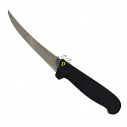 Couteau à désosser courbé rigide - 15 cm - Guy Deregnaucourt