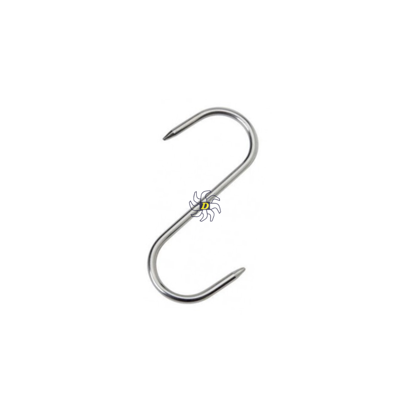 Crochet esse en S - Inox - 1 ou 2 pointes -