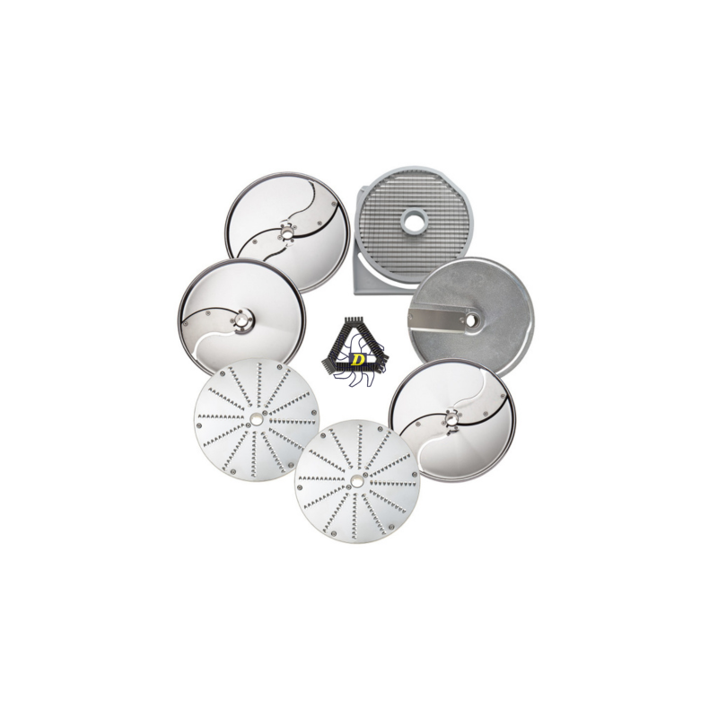Pack 7 disques inox pour modèle TRK / TRS - Dito Sama - Dito Sama