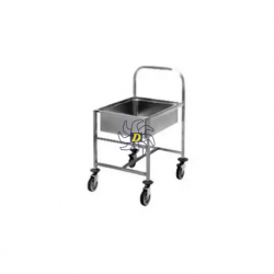 Support mobile inox - GN2/1 - Dito Sama - Dito Sama
