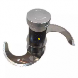 Rotor crantés spécial viandes pour cutter mélangeur K120S - Dito Sama - Dito Sama