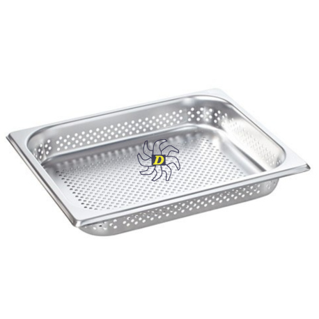 Plat perforé en acier inoxydable - 1/1 GN (325 × 530 mm) - Rational - Rational