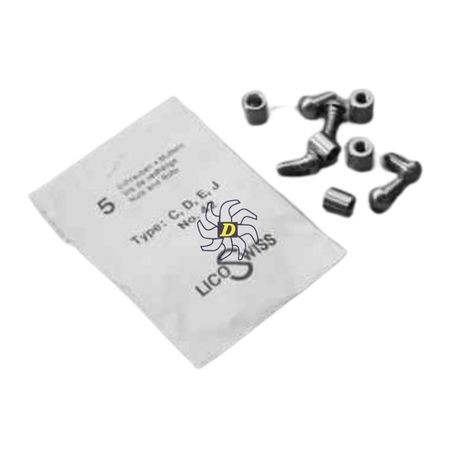 Sachet de Vis et écrous E130 - Supinox