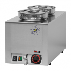 Bain-marie électrique 2 cuves - REDFOX BM 02 W - RedFox