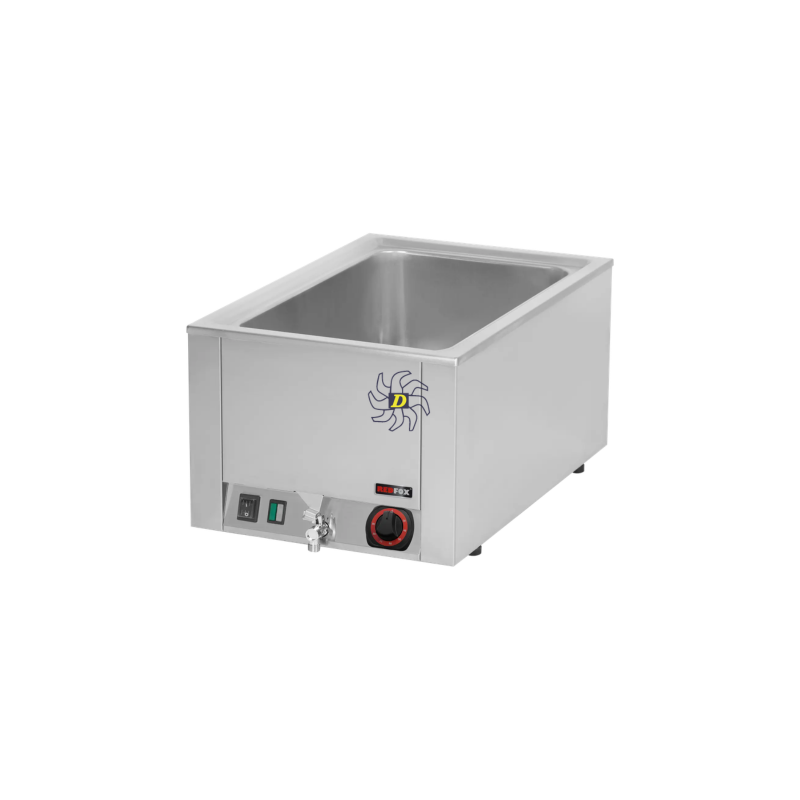 Bain-marie électrique GN 1/1 avec vidange - REDFOX BMV 1120 - RedFox