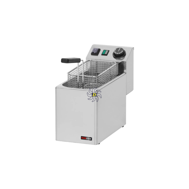 Friteuse électrique 0,42 kW/l, 5 l TOP 230 V | REDFOX - FE 04 E - RedFox