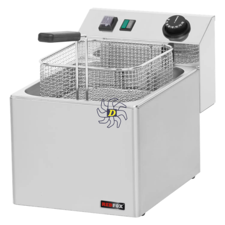 Friteuse électrique 0,38 kW/l, 8 l TOP 230 V | REDFOX - FE 07 E - RedFox