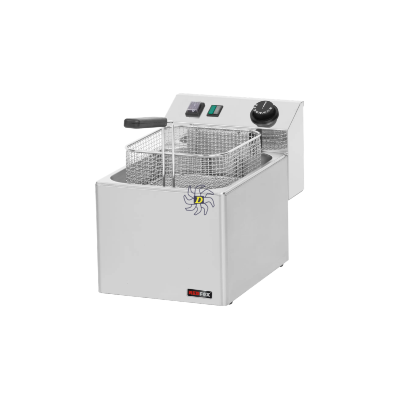 Friteuse électrique 0,38 kW/l, 8 l TOP 230 V | REDFOX - FE 07 E - RedFox