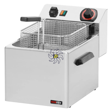 Friteuse électrique 0,75 kW/l, 8 l TOP 400 V | REDFOX - FE 07 T - RedFox