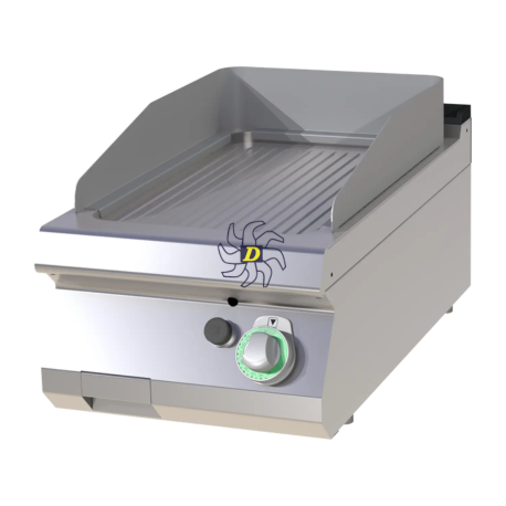 Plaque de cuisson nervurée chromée | RM - FTRC 704 G - RM