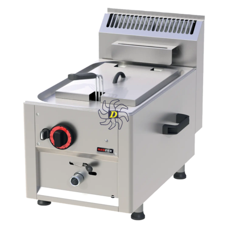 Friteuse à gaz 8 l, 8 kW | REDFOX - FE 30 GL - RedFox