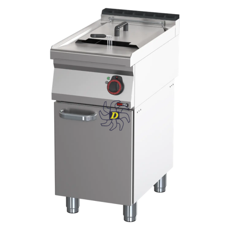 Friteuse électrique 0,8 kW/l, 17 l avec soubassement 400 V | REDFOX - FE 70/40 E - RedFox
