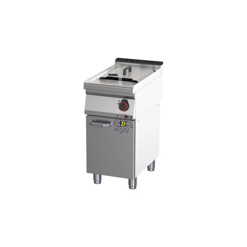 Friteuse électrique 0,8 kW/l, 17 l avec soubassement 400 V | REDFOX - FE 70/40 E - RedFox