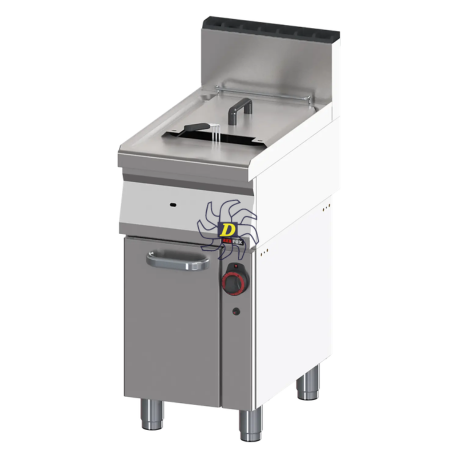 Friteuse à gaz 0,8 kW/l, 15 l avec soubassement | REDFOX - FE 70/40 G - RedFox