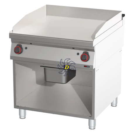 Plaque de cuisson lisse chromée | REDFOX - FTHC 90/80 G - RedFox