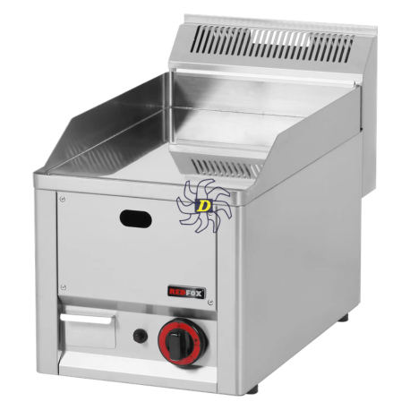 Plaque de cuisson 32x48 à gaz chromée lisse sans soubassement | REDFOX - FTHC 30 GL - RedFox