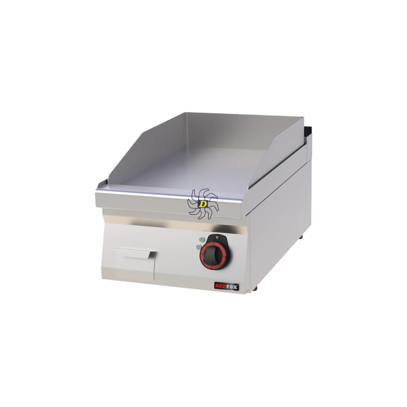 Plaque de cuisson 40x51 électrique lisse sans soubassement 400 V | REDFOX - FTH 70/04 E - RedFox