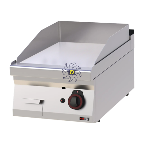 Plaque de cuisson 40x51 à gaz chromée lisse sans soubassement | REDFOX - FTHC 70/04 G - RedFox