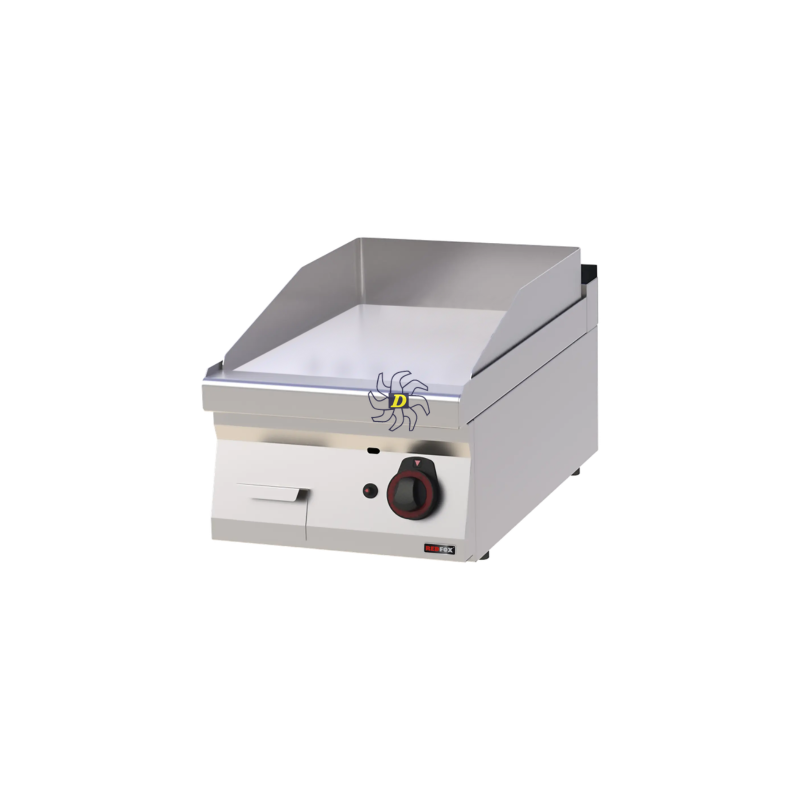 Plaque de cuisson 40x51 à gaz chromée lisse sans soubassement | REDFOX - FTHC 70/04 G - RedFox