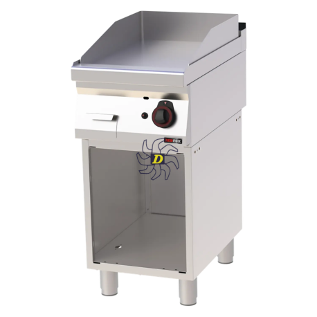 Plaque de cuisson 40x51 à gaz lisse avec soubassement | REDFOX - FTH 70/40 G - RedFox