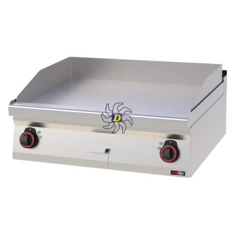 Plaque de cuisson 80x51 électrique lisse sans soubassement 400 V | REDFOX - FTH 70/08 E - RedFox