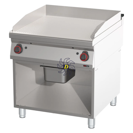 Plaque de cuisson nervurée | REDFOX - FTR 90/80 G - RedFox