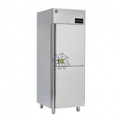 Armoire réfrigerée froid positif 2x 280 l, à deux portes, GN 2/1, inox | RM - LS 2350 - RM