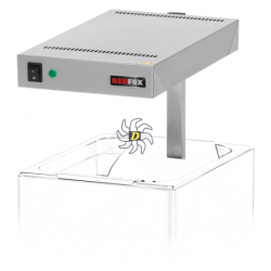 Lampe à infrarouge chauffe-frites électrique 230 V | REDFOX - IL 1 - RedFox