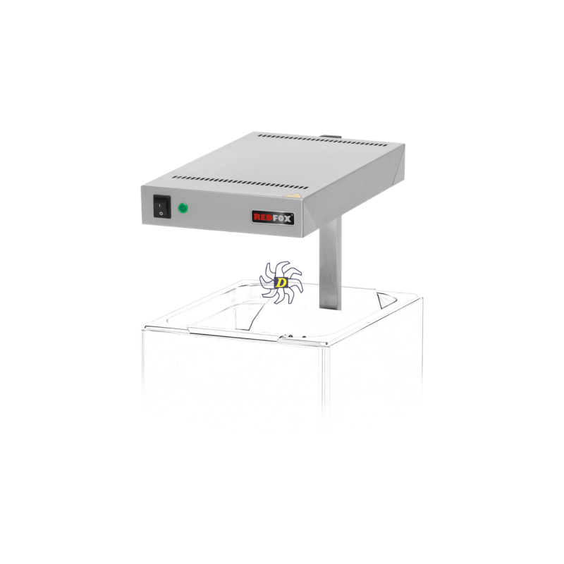 Lampe à infrarouge chauffe-frites électrique 230 V | REDFOX - IL 1 - RedFox