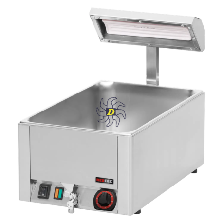 Chauffe-frites chauffage haut et bas lampe céramique | REDFOX - BMV 1115 + IL3 - RedFox