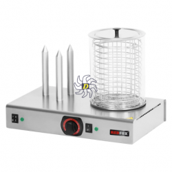 Hot dog 3 plots avec panier...