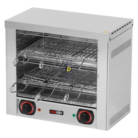 Toaster 6x pinces et 2x grilles - TO 960 GH - RedFox - RedFox