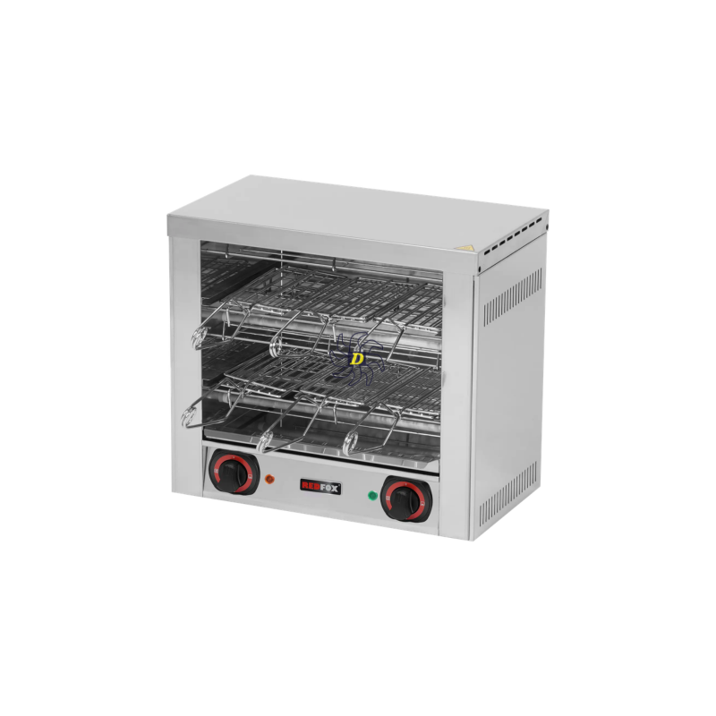 Toaster 6x pinces et 2x grilles - TO 960 GH - RedFox - RedFox
