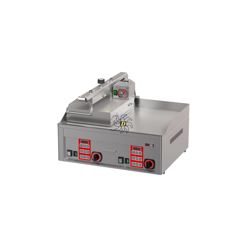 Gril à steak semi-automatique chrome durable | REDFOX - KDA 63 ED - RedFox